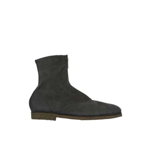 구이디 LINEN BOOTS WITH FRONT ZIP X210-BP-BLKT
