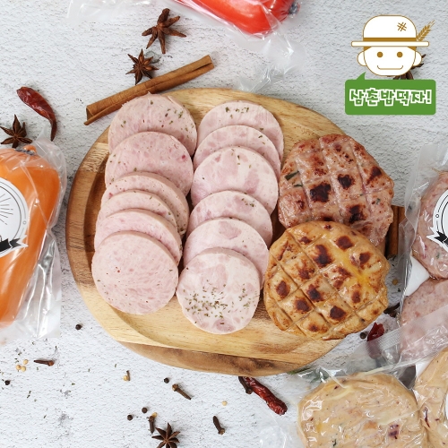 낙원식품  HACCP 프리미엄 정통 독일식 수제 햄세트 1.1kg