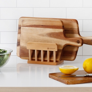 홈앤하우스  너도밤나무 듀얼 도마꽂이