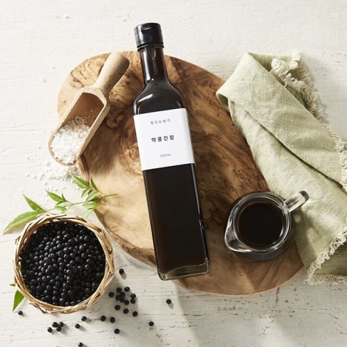 동트는농가 직접담근 전통 약콩간장 450g