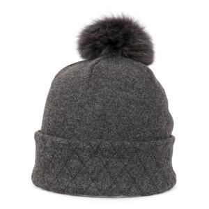 닥스 여우털 방울 니트 비니 DK18WEO001 액세서리