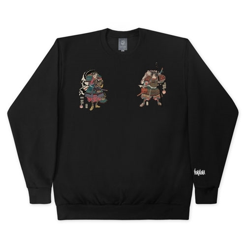 상상발전소 상상 SUKAJAN SAMURAI 06_BLCM  BLACK특양기모맨투맨