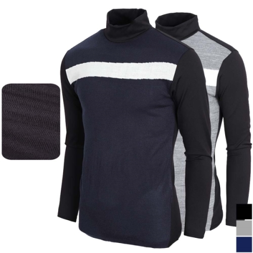 노블진노블진 남성 봄 가을 NA 40번고급반목폴라티 골프티 골프티셔츠 목폴라 목폴라티 골프