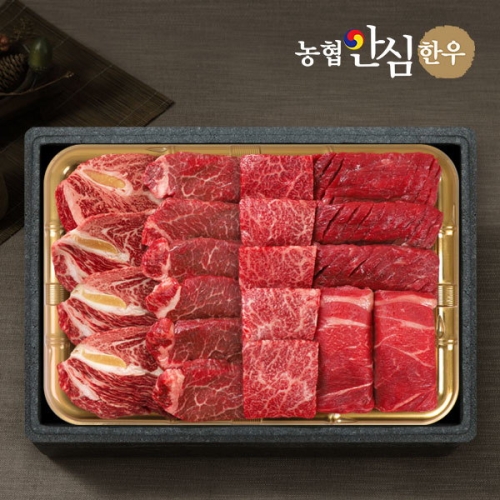 늘조은푸드 농협안심한우 1등급 한우 품격채반 1.4kg
