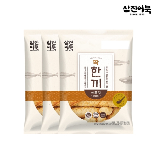 삼진식품 삼진어묵 딱한끼 어묵탕 순한맛 300g