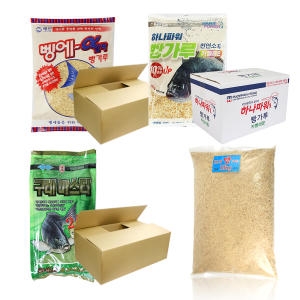 낚시방  벵에돔 집어제 모음 하나파워 헌터 카멜레온 벵에돔 빵가루 1박스