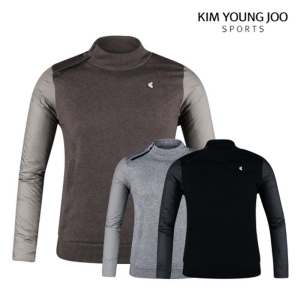 럭스골프 남성 겨울 골프웨어 경량 방풍 바람막이 베스트 니트