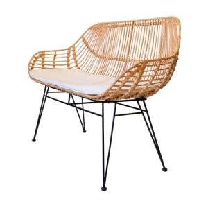 하이파가구 함부르크 라탄 2인의자 색상2