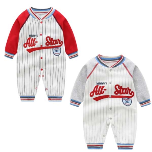 엠케이 올스타 베이스볼 유아 긴팔 우주복 59-90 204474