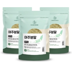 참좋은데이 국내산 여주 가루 분말 파우더 여주 가루 500g 3팩