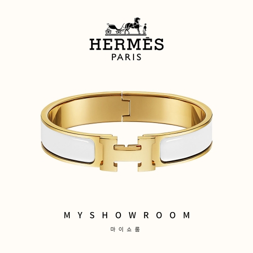 에르메스  클릭아슈 CLIC H 금장 PM 뱅글 팔찌_H700001F 31PM
