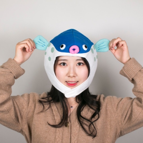 sns 대란 인싸템 일본 복어모자 돈키호테 물고기 특이한 팬싸햇 갓샵