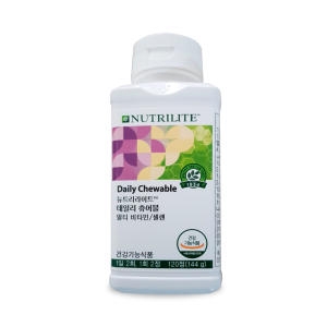 뉴트리라이트 데일리 츄어블 120정 1개