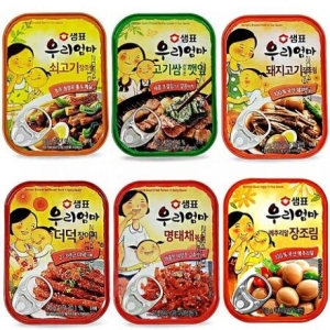 깻잎 장조림 장아치 태채 간편 통조림 캔 반찬 모음