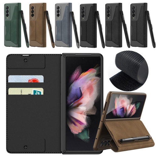 뮤고스  갤럭시Z 폴드3,폴드4 팬슬롯 카드지갑 케이스