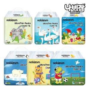 나비잠 울트라씬 듀얼핏 팬티형 대형-공용