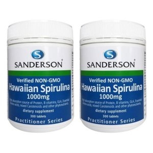 샌더슨 하와이언 스피루리나 1000mg 300캡슐