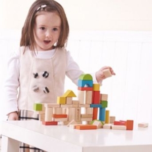 감각 소근육 발달 원목 교구 학습 원통 쌓기 블록 50p