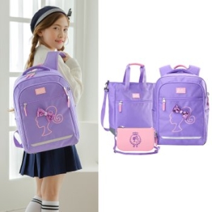 바비 바비 2022 라벤더 여아초등학생 신학기책가방세트 BBAK21ST06K