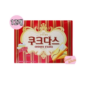 크라운제과  크라운 쿠크다스 화이트토르테 289g 12개입