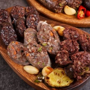 바른씨  암뽕 막창순대 1kg 지역명물 프리미엄 순대