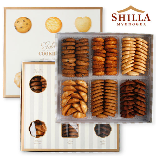 신라명과  골든 쿠키 선물세트 605g