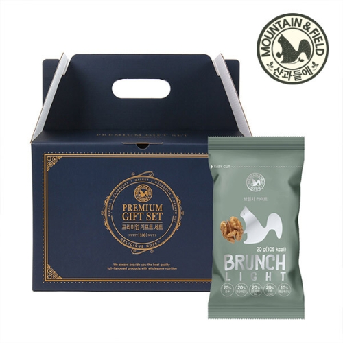 산과들에  브런치 라이트 선물세트 20g 100개입