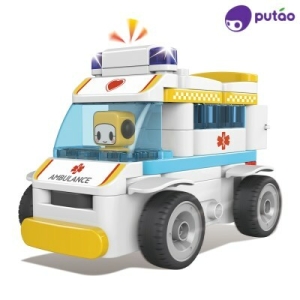 파이블럭 변신장난감 세트 무선조종 구급차