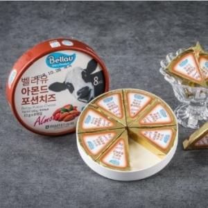 임실치즈농협  벨라유 아몬드 포션치즈 120g