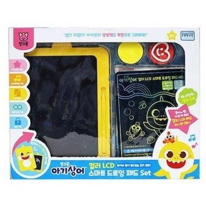 아기상어 컬러 LCD 스마트 드로잉 패드 세트
