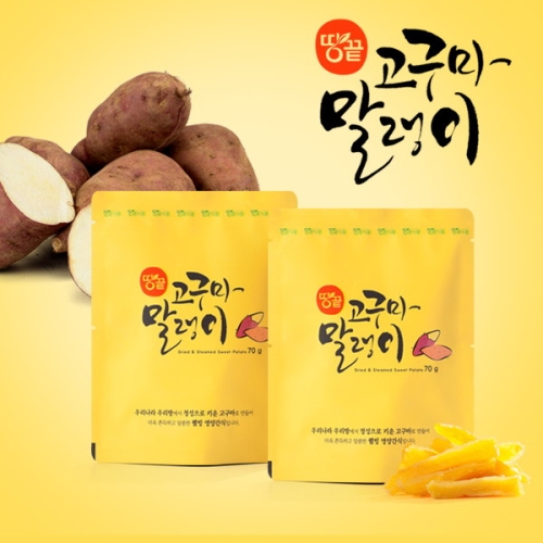 땅끝식품 땅끝 고구마 말랭이 70g [30개]