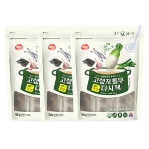 해표 고랭지통무 다시팩 150g(15gx10입)