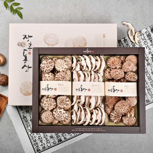 장흥동산 백화고 혼합 선물세트 370g