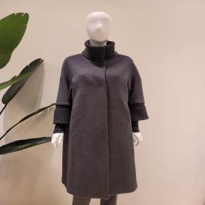 세루치현대신촌 울니트카라세미오버코트 S14303A