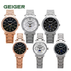 가이거 가이거 남녀 메탈시계 GE8017