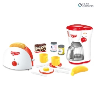 하늘썬별 리얼 마이홈 토스트 커피메이커 아침 만들기 주방놀이 dynas3202a