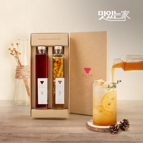 쌍계명차  허니플라워 미니청 2입 세트