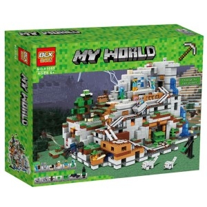 레고 호환 마인크래프트 산속동굴