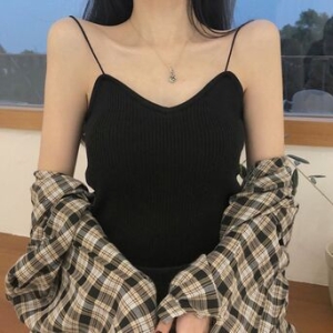 8EBEF3 여리여리 골지 끈나시