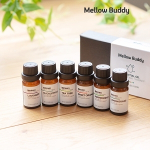 멜로우버디 천연 아로마 에센셜 오일 6종세트
