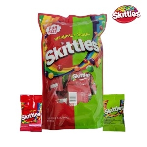 마즈  스키틀즈 오리지날 사워 믹스드 펀사이즈 900g