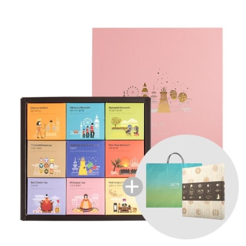 쌍계명차  월드티 컬렉션 선물세트