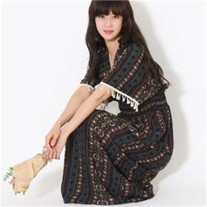 오노마 ONM 바캉스 원피스 해외여행 패턴 의류 비치 패션 캐주얼 7906156