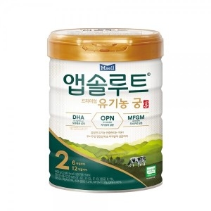 매일유업 2021 앱솔루트 프리미엄 유기농 궁 2단계 800g