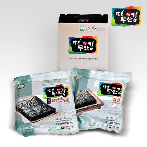 장흥무산김  김 선물세트 1호