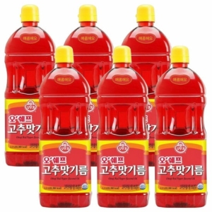 오쉐프 고추맛기름 1.5L