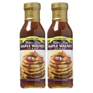 월든팜스 메이플 월넛 시럽 팬케익소스 12oz 355ml 2팩 Walden farms Calorie Free Maple W..