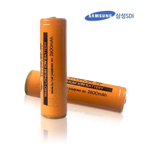 삼성SDI  18650 배터리 2600mAh 건전지 KC인증 충전지