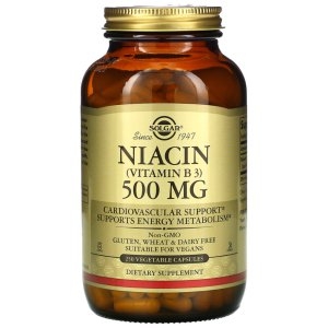 솔가 노 플러쉬 니아신 500mg 250캡슐