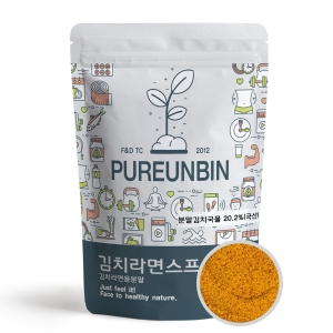 푸른빈 김치 라면 스프 가루 분말 1개 400g